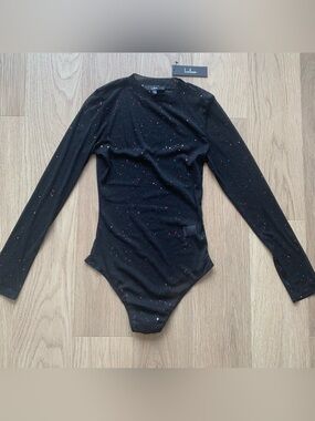 NWT sparkly mesh bodysuit, Lulus